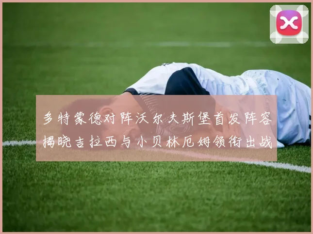 多特蒙德对阵沃尔夫斯堡首发阵容揭晓吉拉西与小贝林厄姆领衔出战